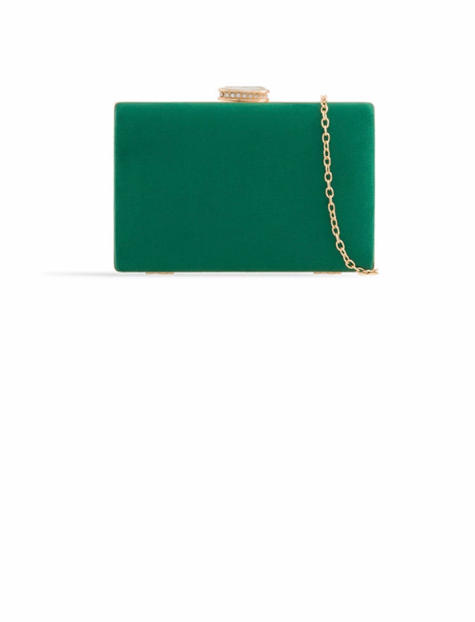 Clara Green Velvet