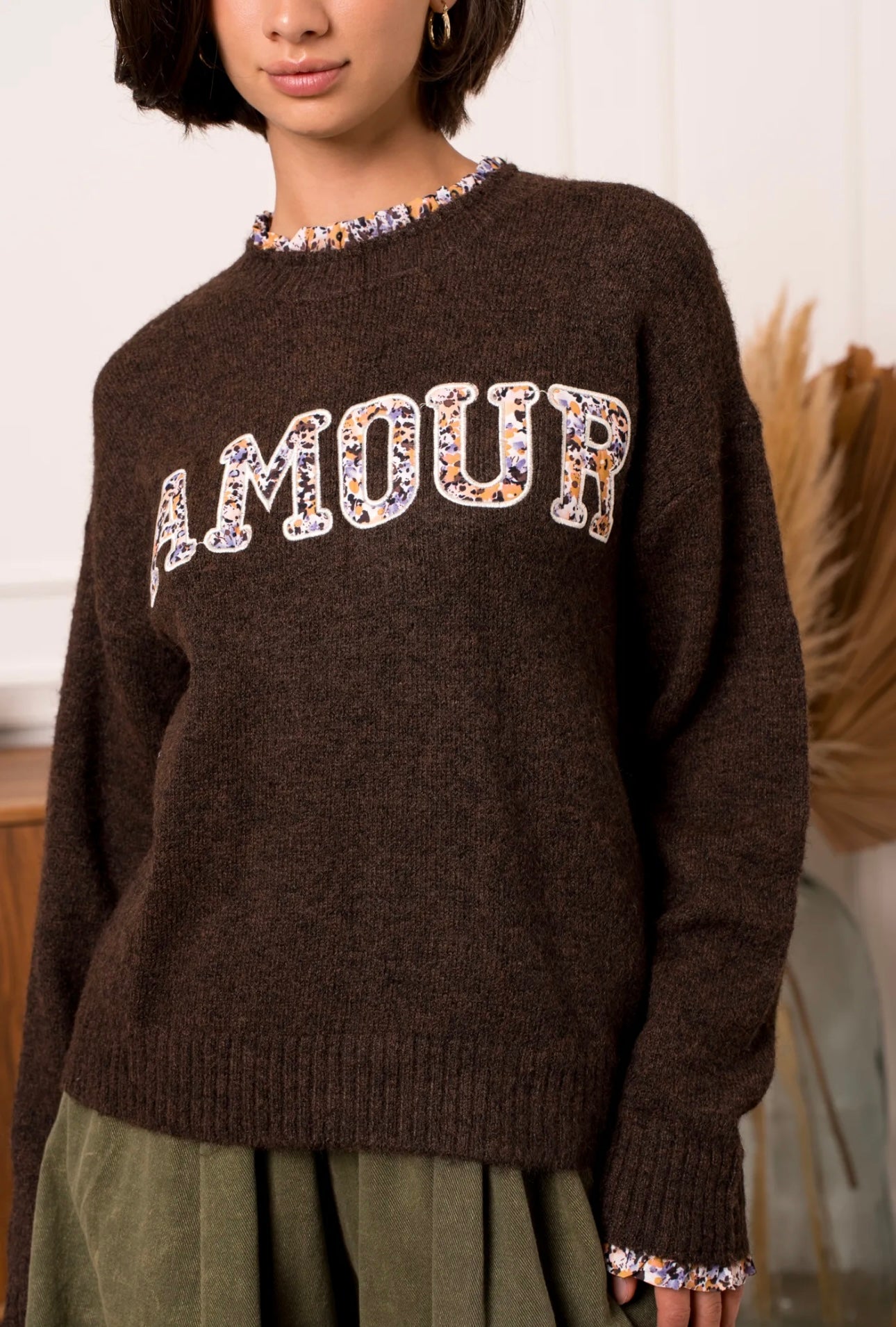 Brown Amour Jumper