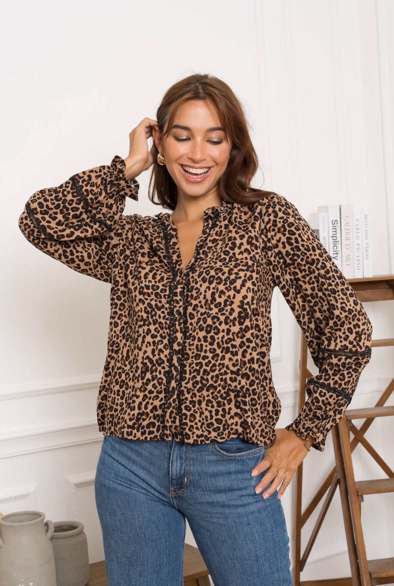 Leopard Print Shirt