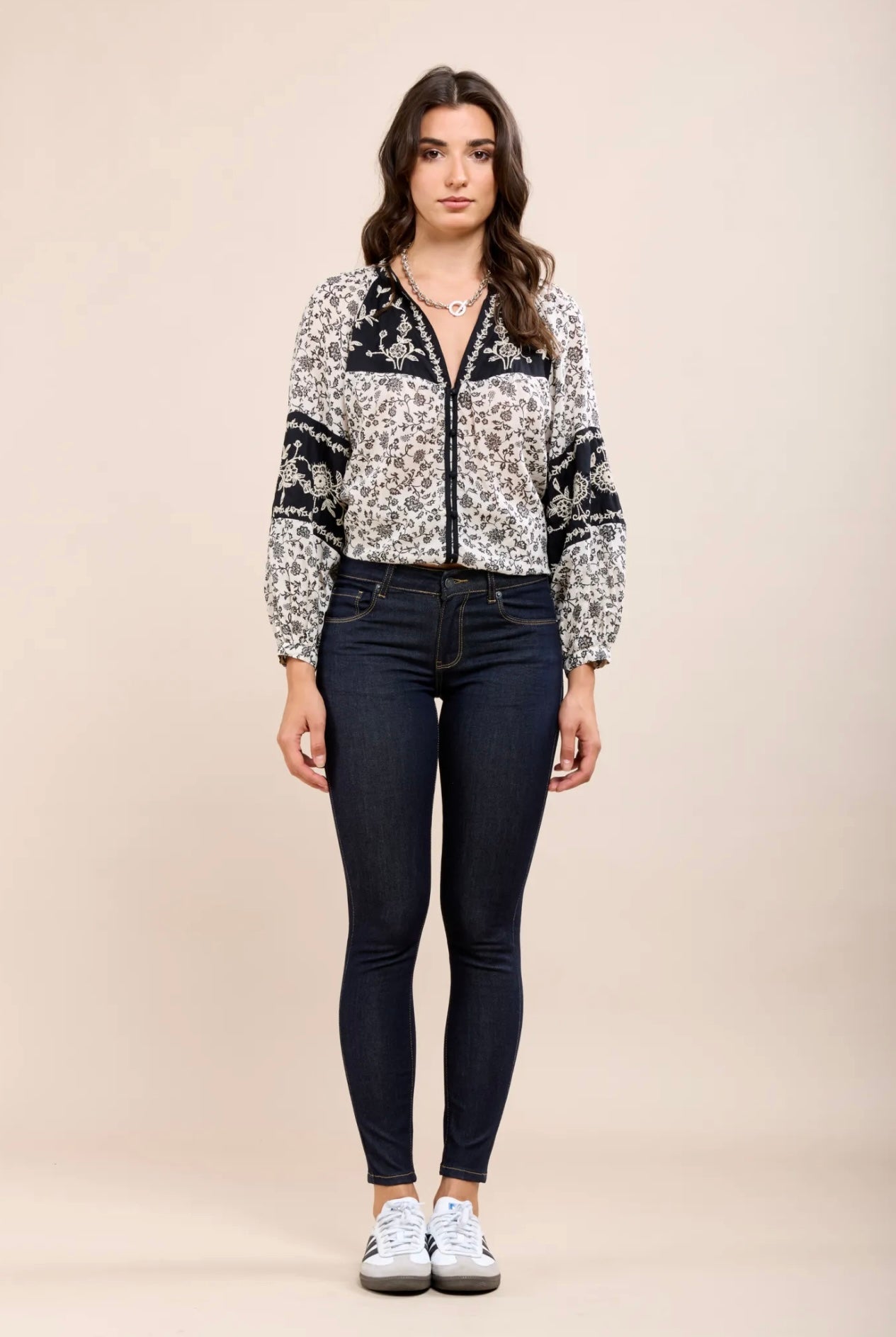 Toxik Dark Denim Skinny Jeans