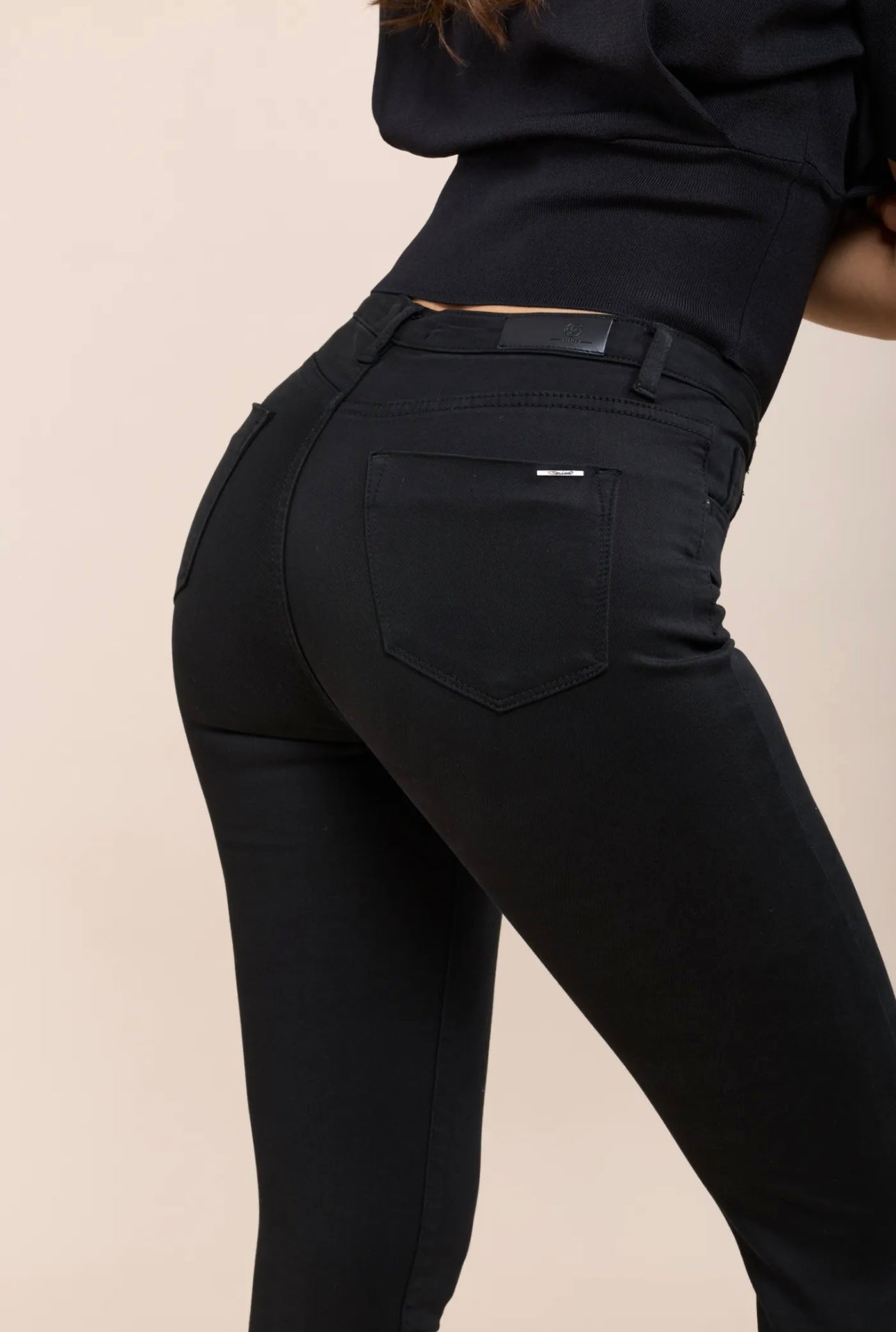 Toxik Black High Waist Skinny Soft Jeans
