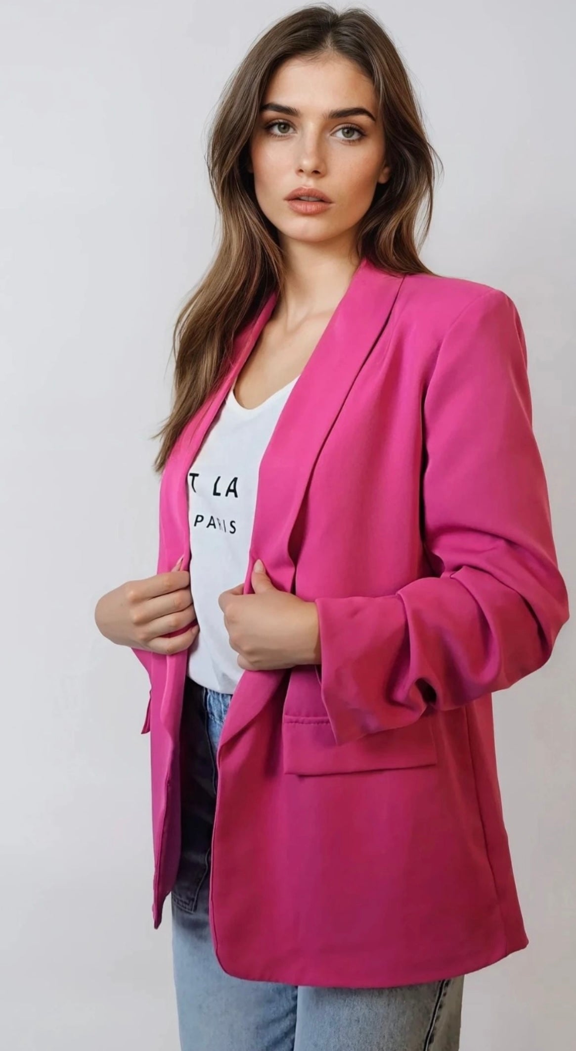Billie Blazer Fushia