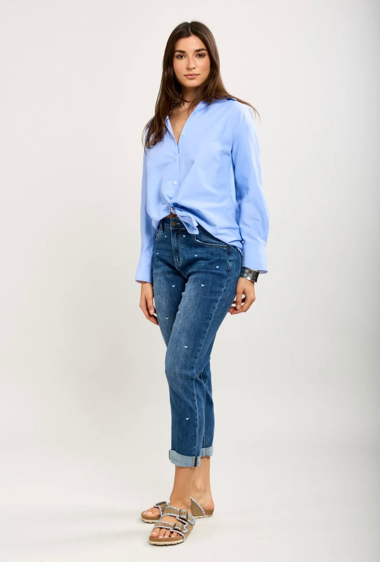 Toxik Denim Blue Heart Jeans