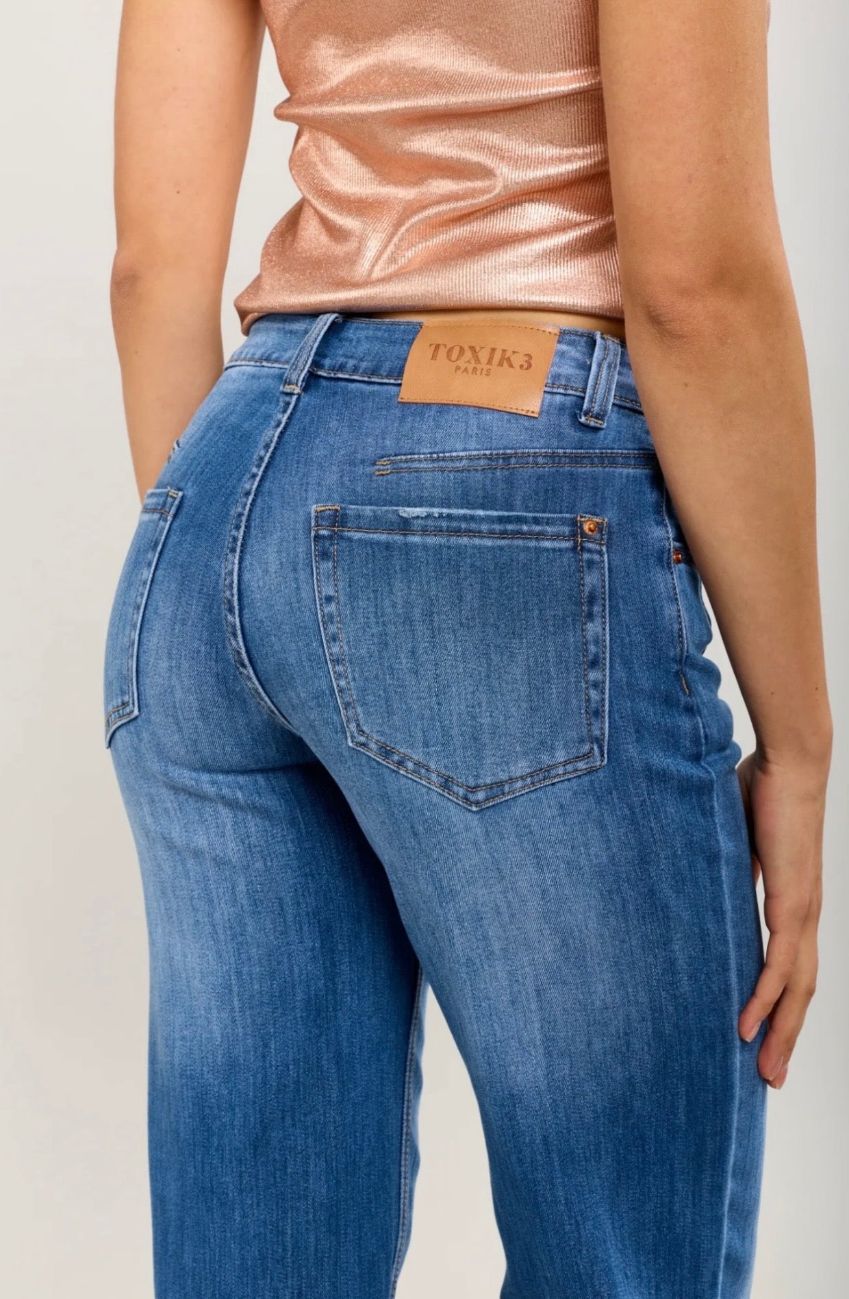 Molly Toxik Straight Fit Jeans