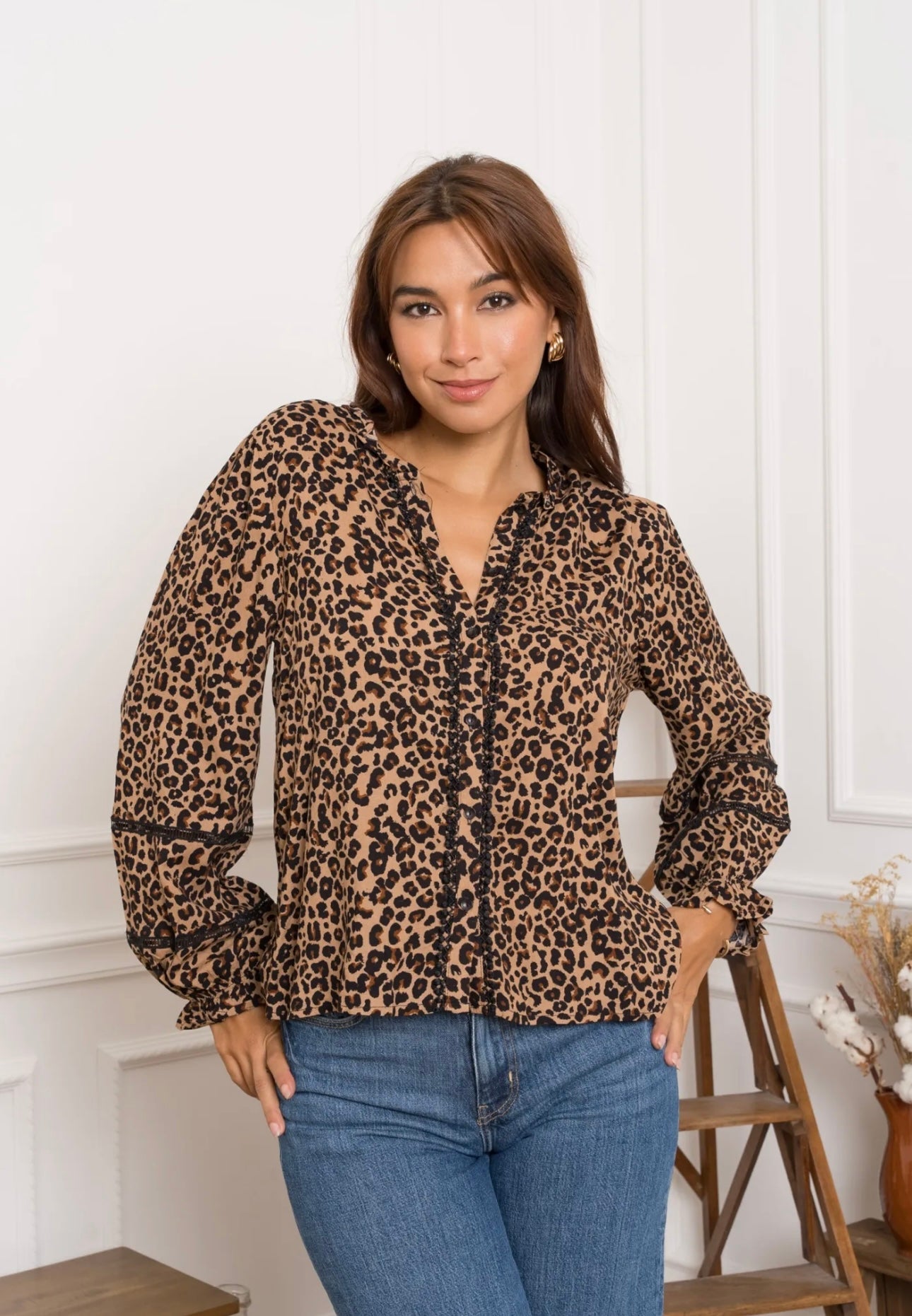 Leopard Print Shirt