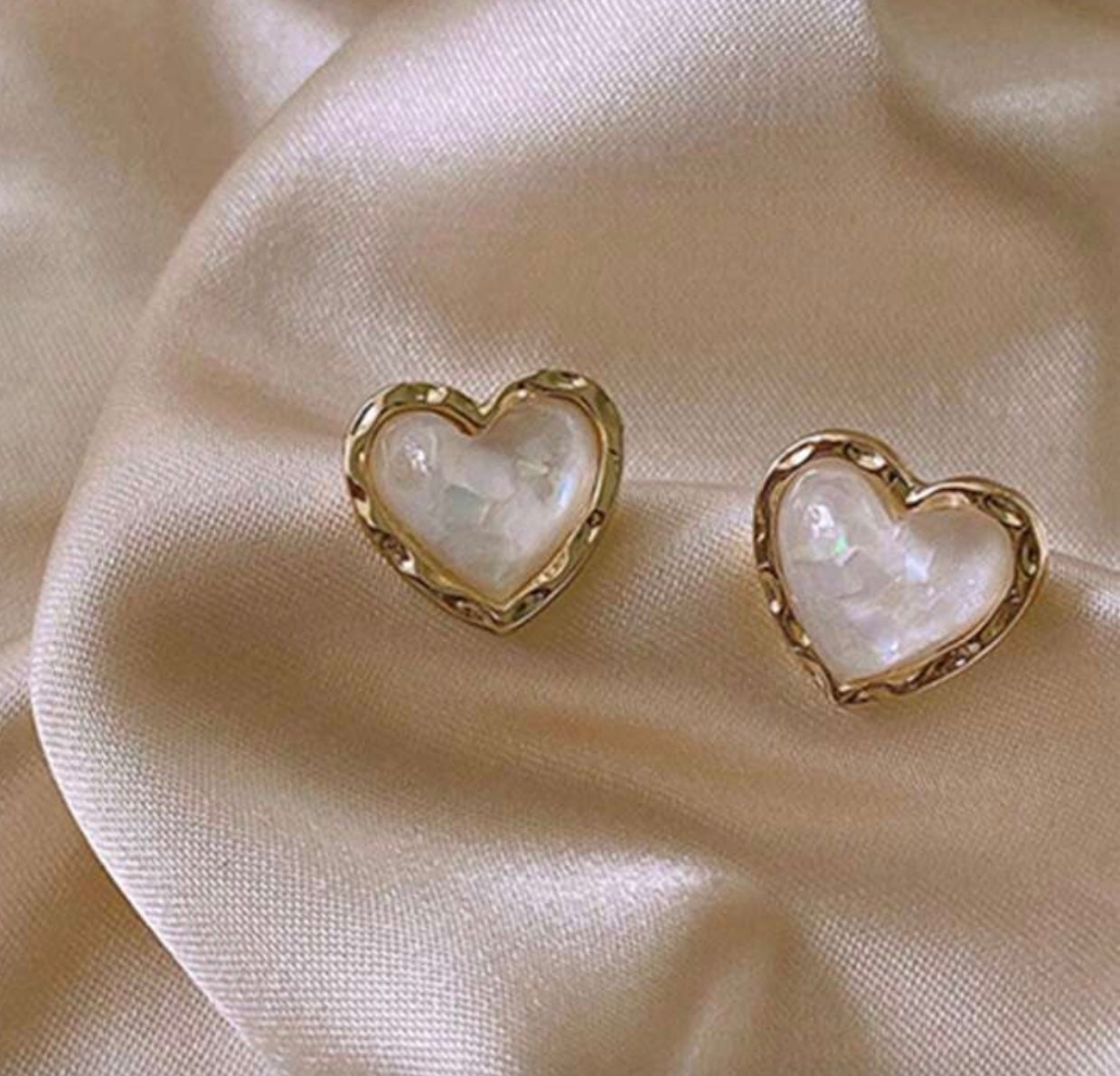 Crystal Heart Earrings