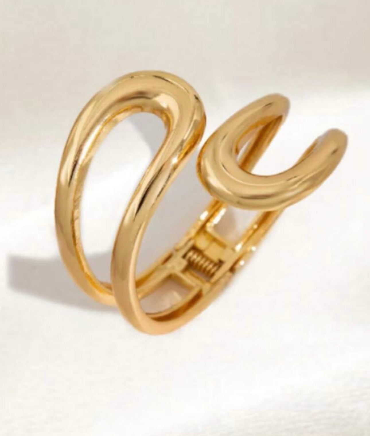 Oversized Gold Bracelet