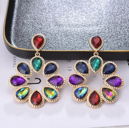 Carnival Earrings Multicolour