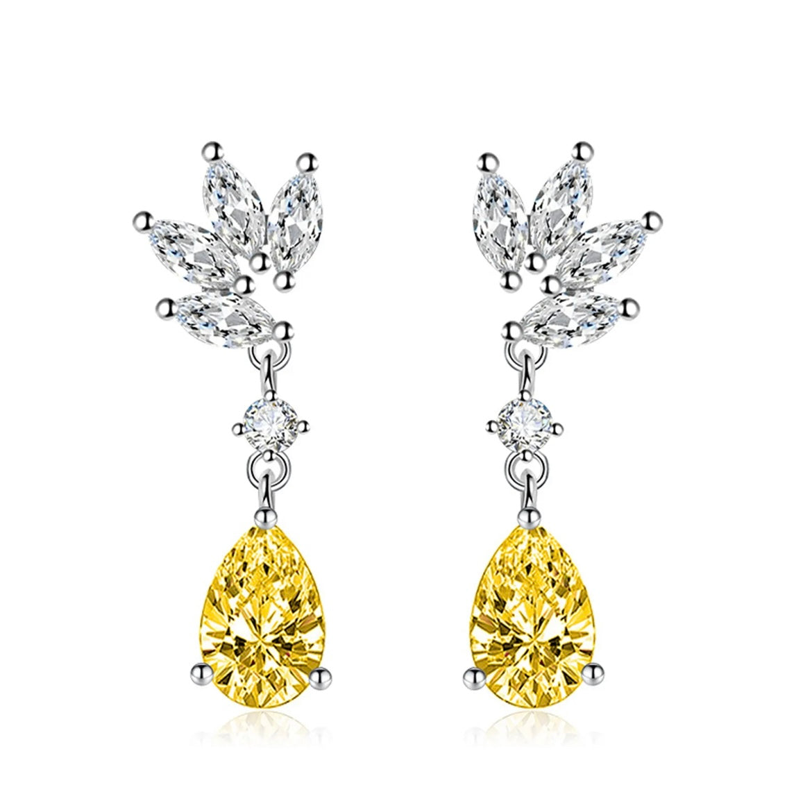 Occasion Earrings Yellow