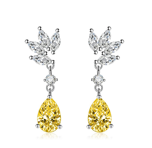 Occasion Earrings Yellow