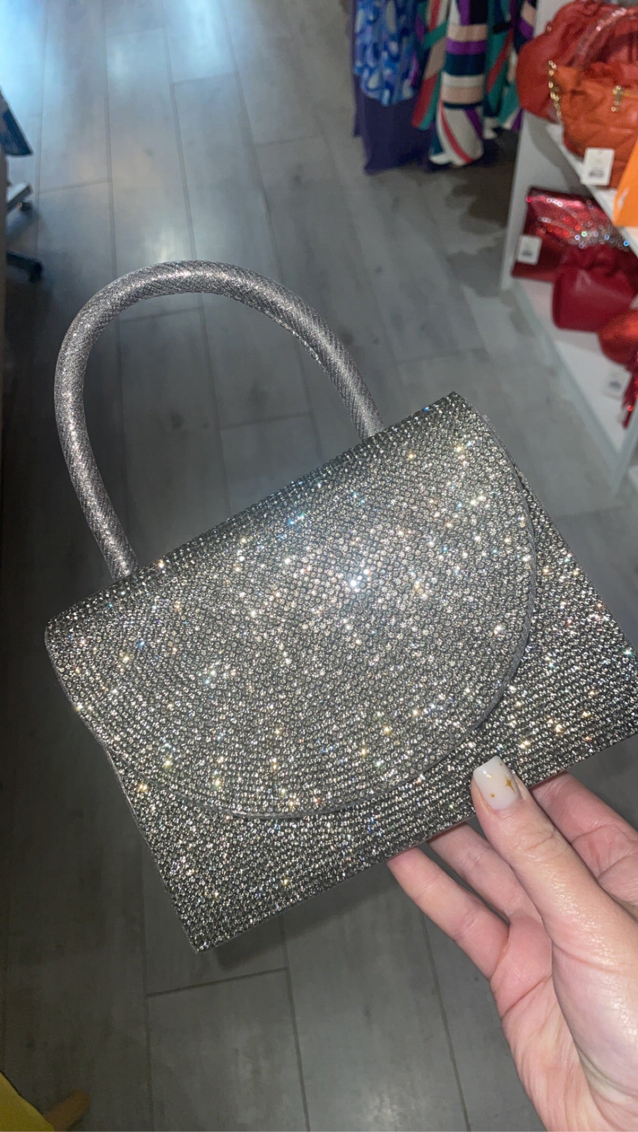 Maeve Grey Diamanté