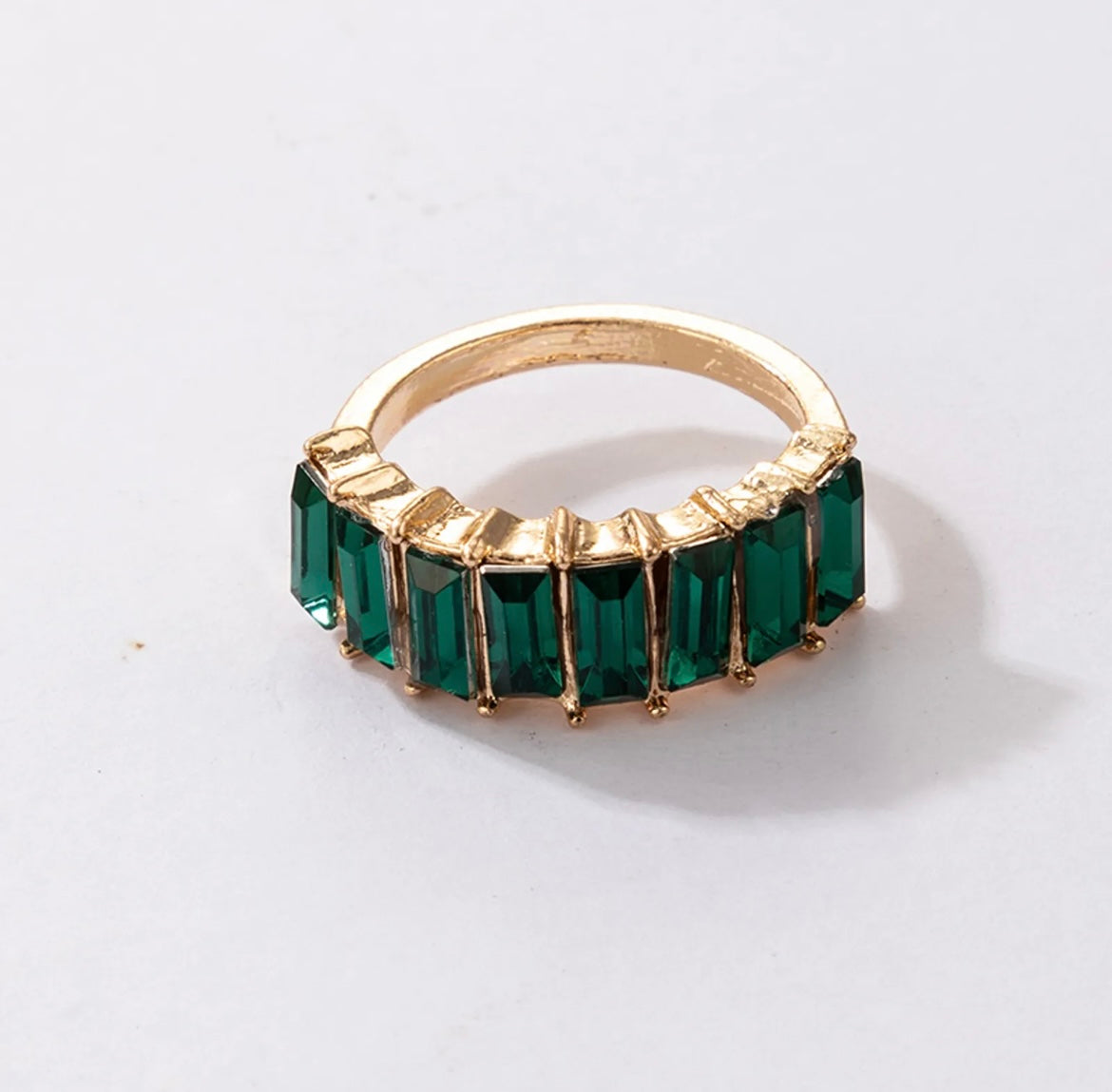 Emerald Jewel Dress Ring