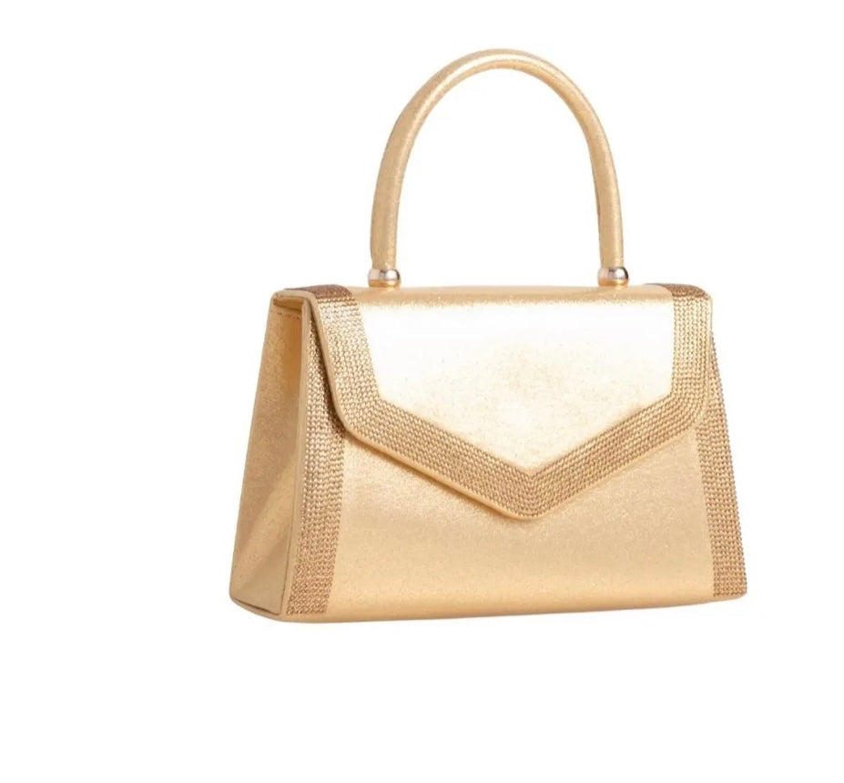 Diamanté Occasion Bag In Ivory